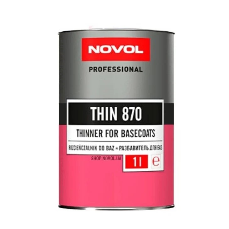 Розчинник для баз Novol THIN 870 1 л